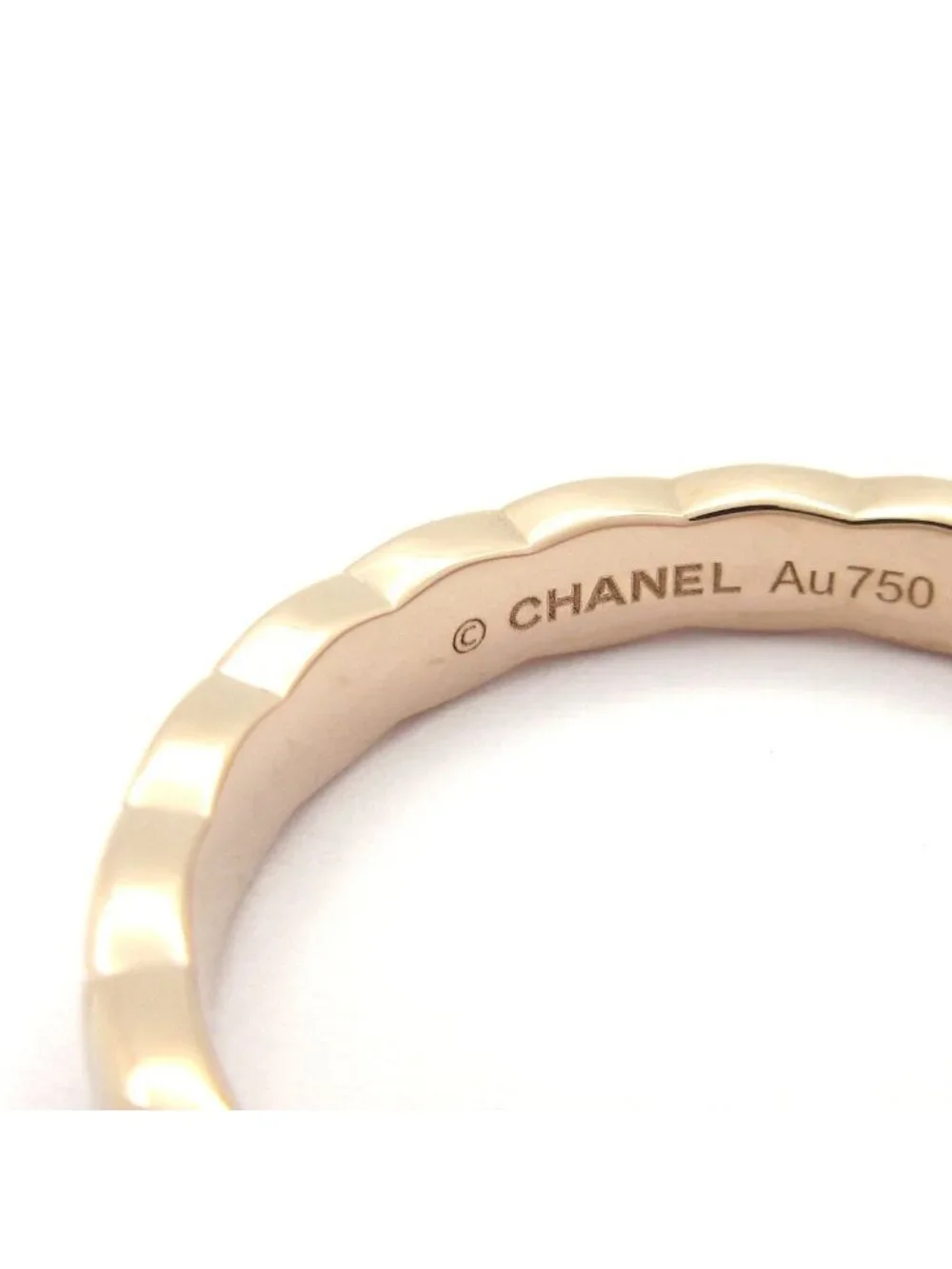 Chanel Ring 54 Coco Crush Mini 18K Pink Gold